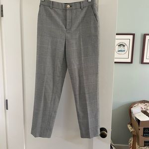 Club Monaco houndstooth plaid pants. Size 0.